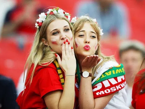 Mê mẩn ngắm những nữ du khách quyến rũ nhất tại World Cup 2018